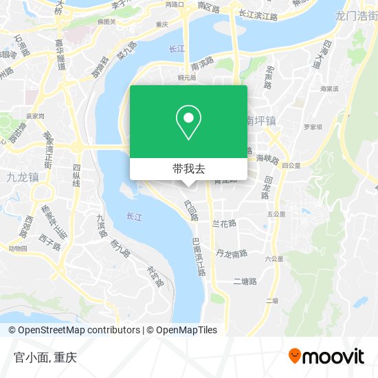 官小面地图