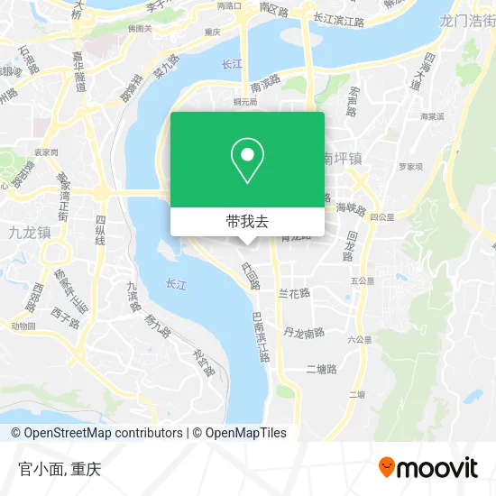 官小面地图