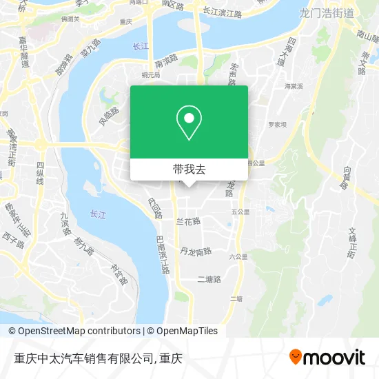 重庆中太汽车销售有限公司地图