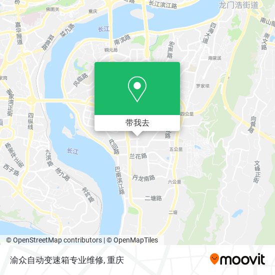 渝众自动变速箱专业维修地图
