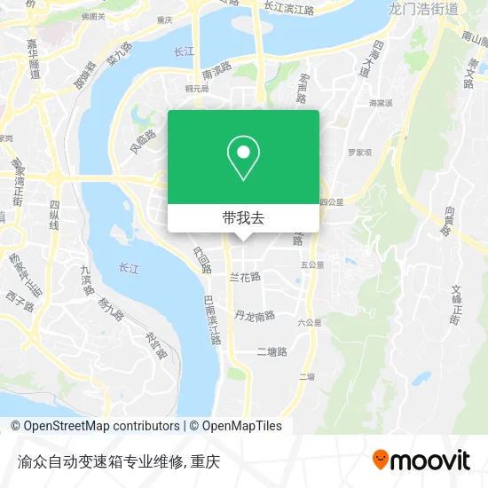 渝众自动变速箱专业维修地图
