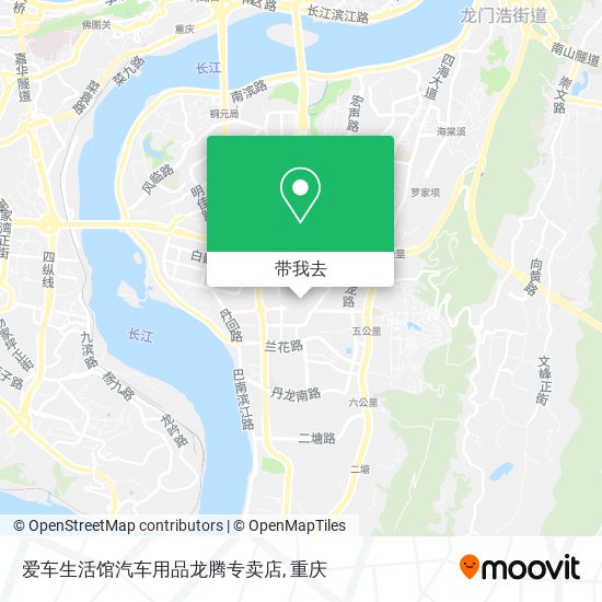 爱车生活馆汽车用品龙腾专卖店地图