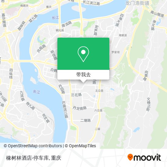 橡树林酒店-停车库地图