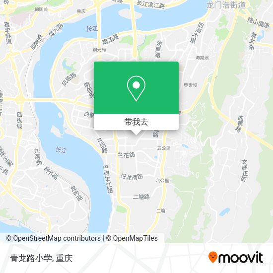 青龙路小学地图