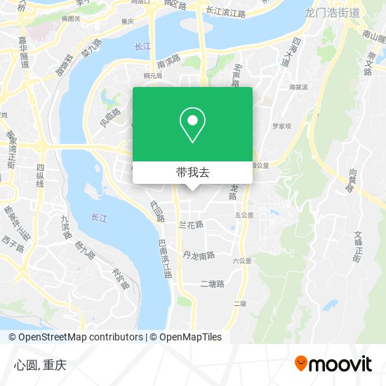 心圆地图