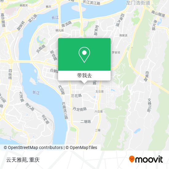 云天雅苑地图