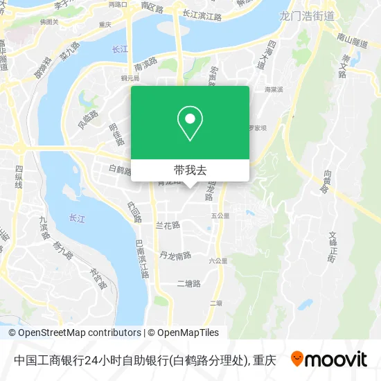 中国工商银行24小时自助银行(白鹤路分理处)地图