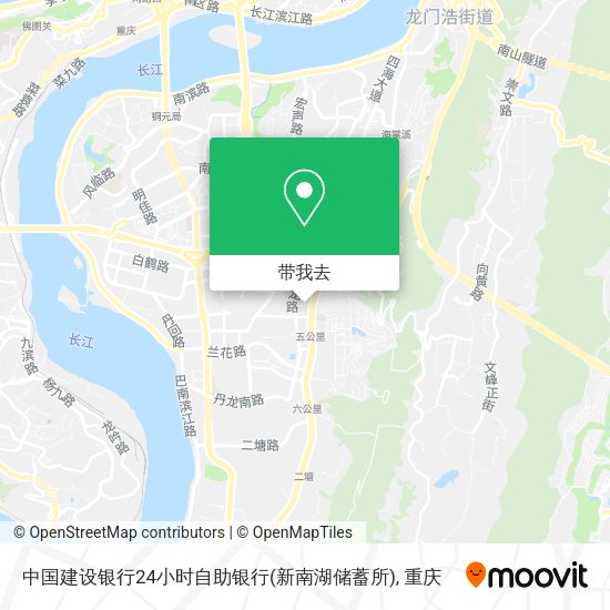 中国建设银行24小时自助银行(新南湖储蓄所)地图