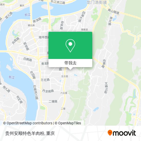 贵州安顺特色羊肉粉地图