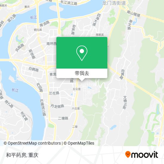和平药房地图