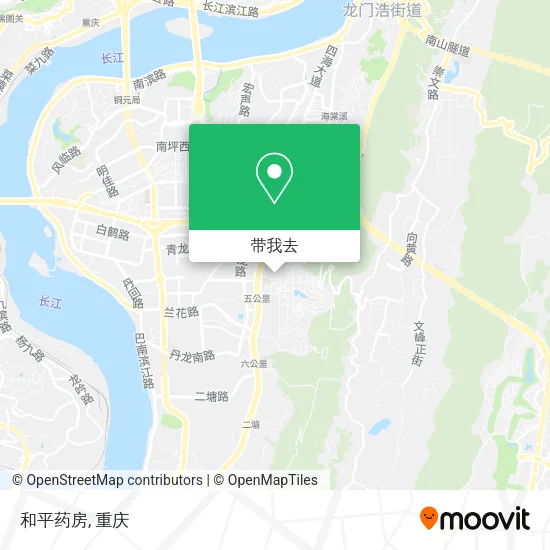 和平药房地图