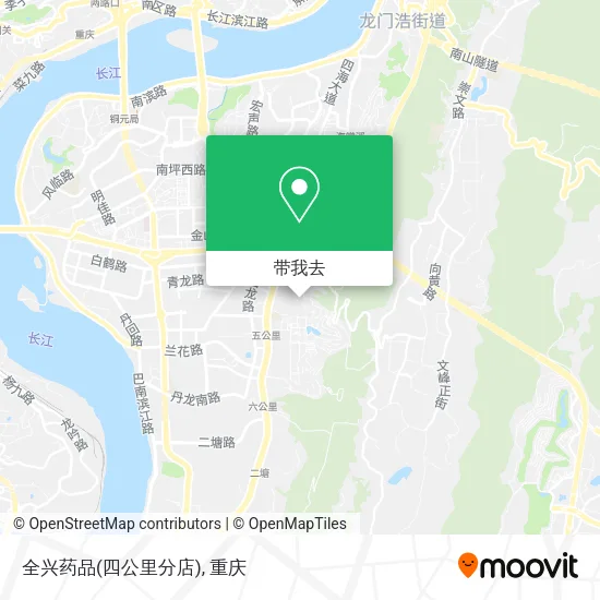 全兴药品(四公里分店)地图
