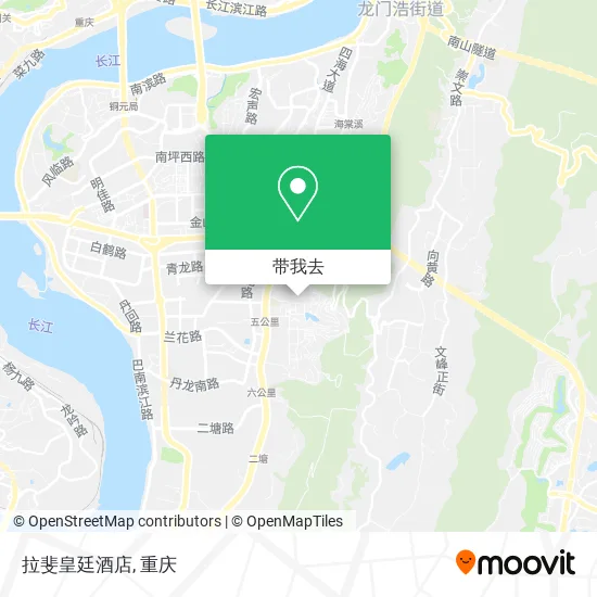 拉斐皇廷酒店地图