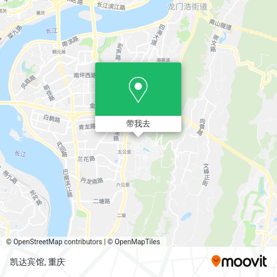 凯达宾馆地图