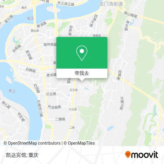 凯达宾馆地图