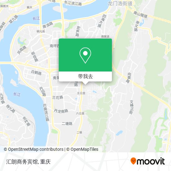 汇朗商务宾馆地图