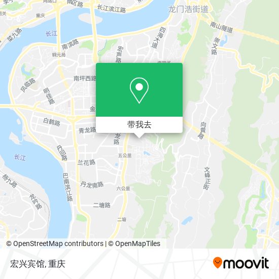 宏兴宾馆地图