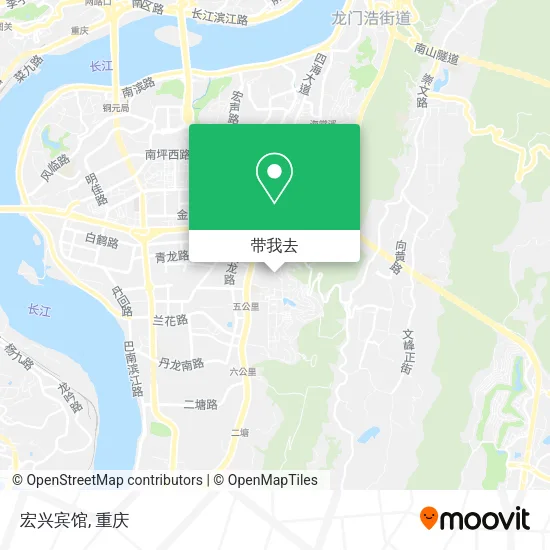 宏兴宾馆地图