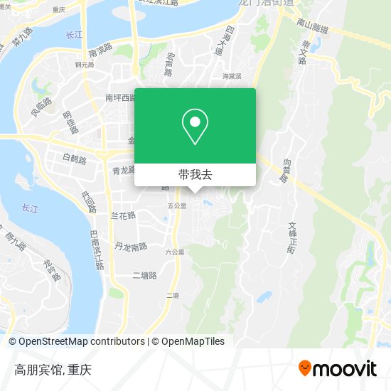 高朋宾馆地图