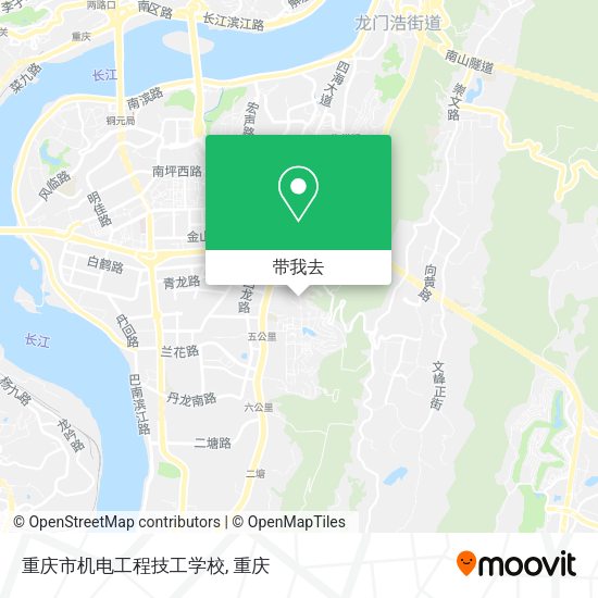 重庆市机电工程技工学校地图