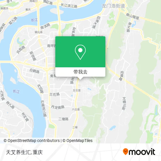天艾养生汇地图