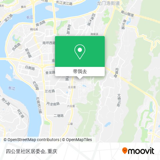 四公里社区居委会地图