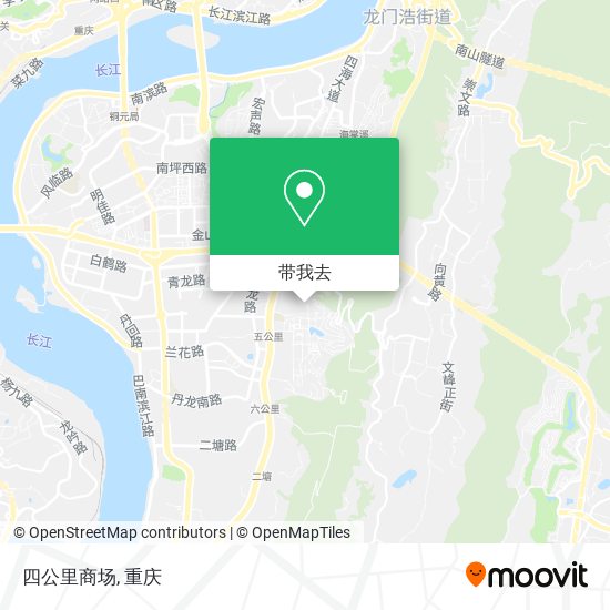 四公里商场地图