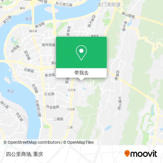 四公里商场地图