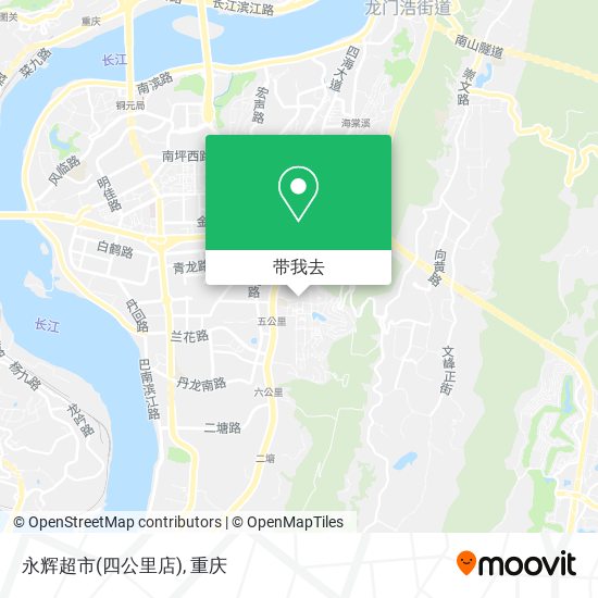 永辉超市(四公里店)地图