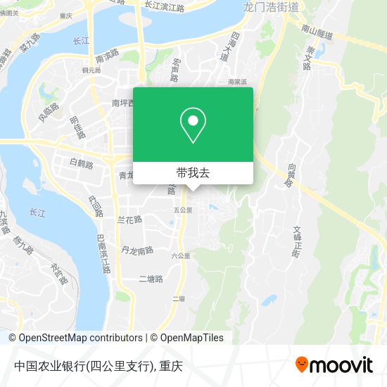 中国农业银行(四公里支行)地图