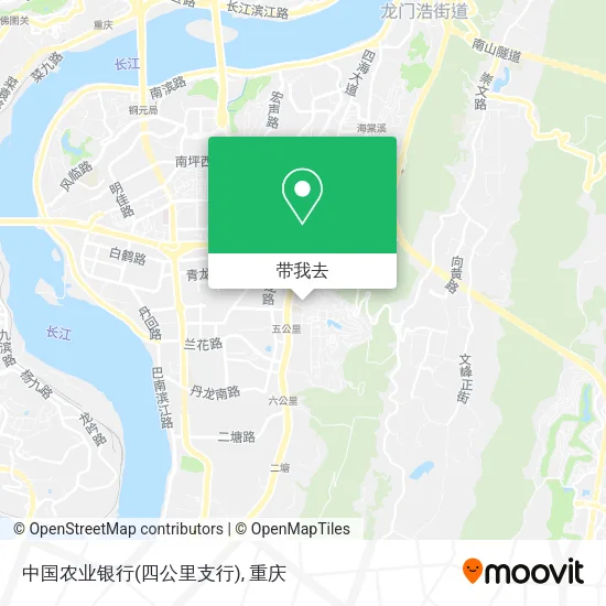 中国农业银行(四公里支行)地图