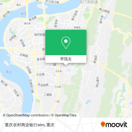 重庆农村商业银行atm地图