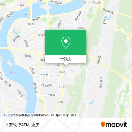 平安银行ATM地图