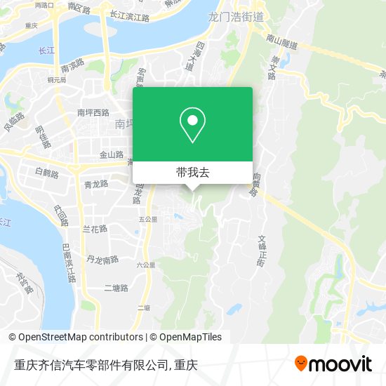 重庆齐信汽车零部件有限公司地图