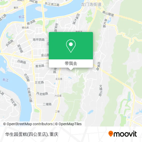 华生园蛋糕(四公里店)地图