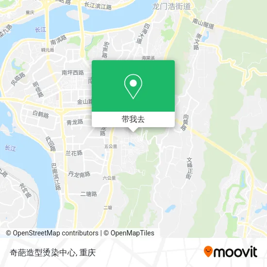 奇葩造型烫染中心地图