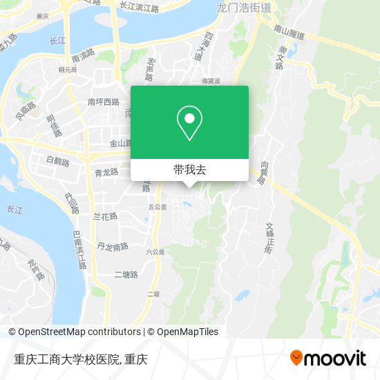 重庆工商大学校医院地图
