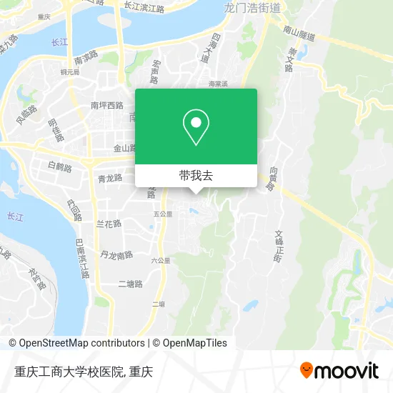 重庆工商大学校医院地图