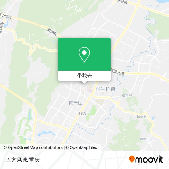 五方风味地图