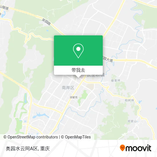 奥园水云间A区地图