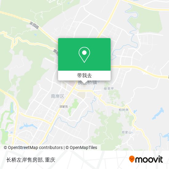 长桥左岸售房部地图