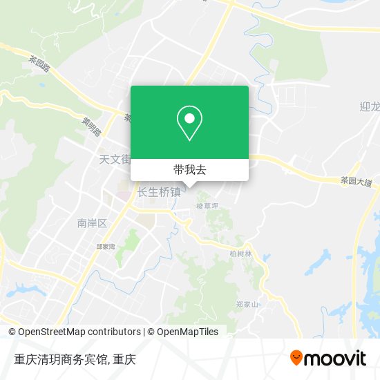 重庆清玥商务宾馆地图