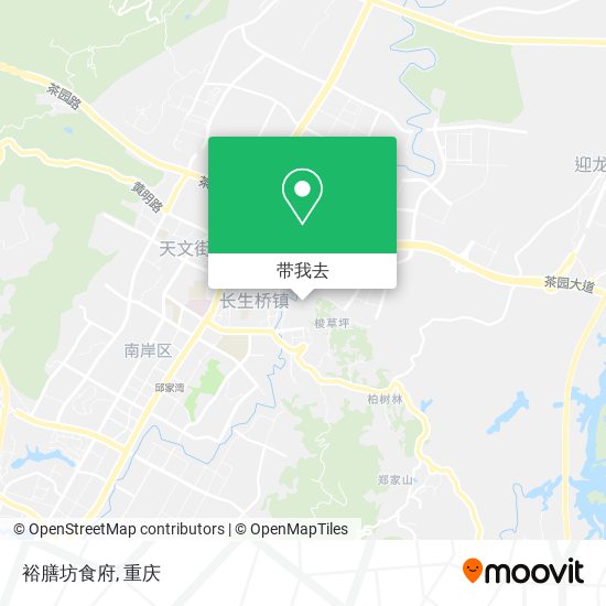 裕膳坊食府地图