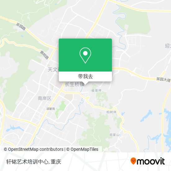 轩铭艺术培训中心地图