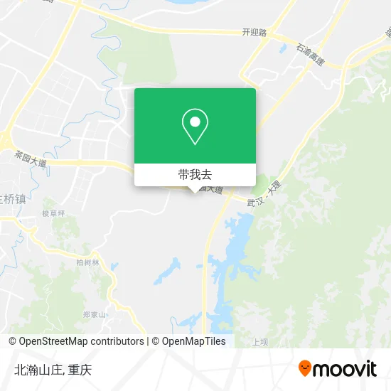 北瀚山庄地图