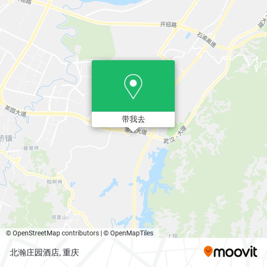 北瀚庄园酒店地图