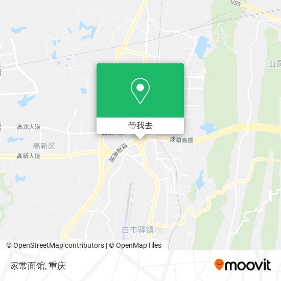 家常面馆地图
