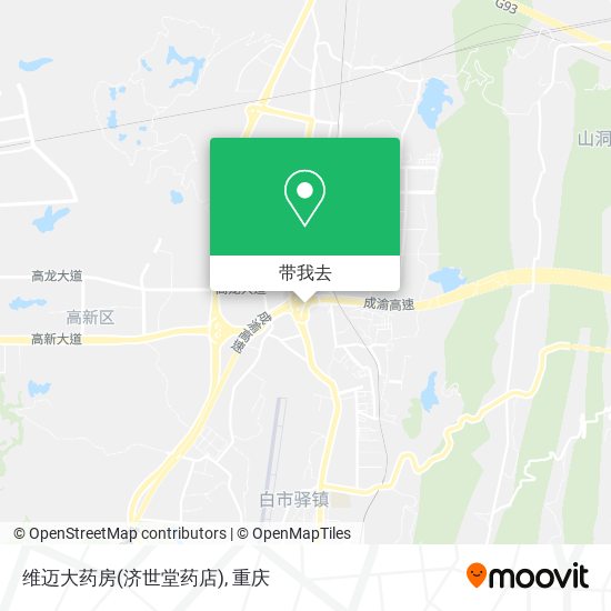 维迈大药房(济世堂药店)地图