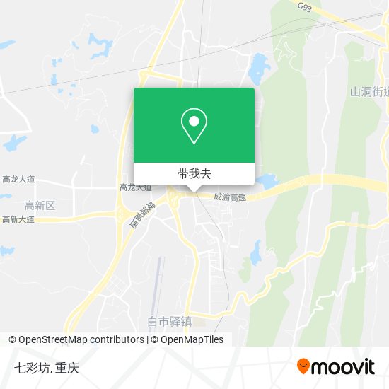 七彩坊地图