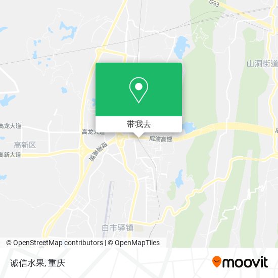 诚信水果地图